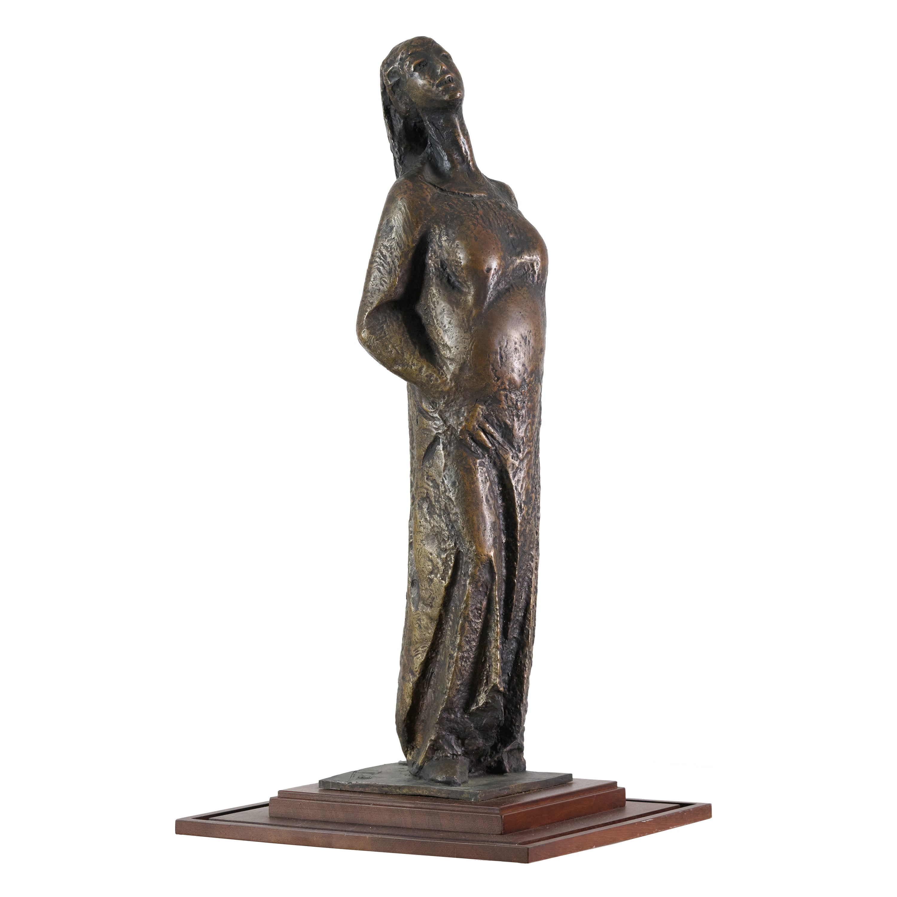 Iorio Vivarelli - Figura femminile in bronzo