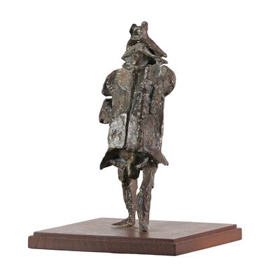 Totem, scultura in bronzo