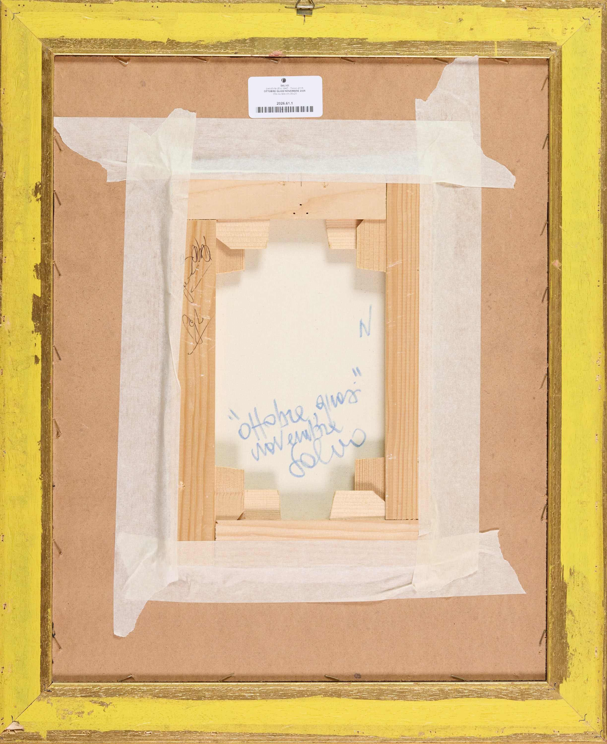 Ottobre quasi novembre