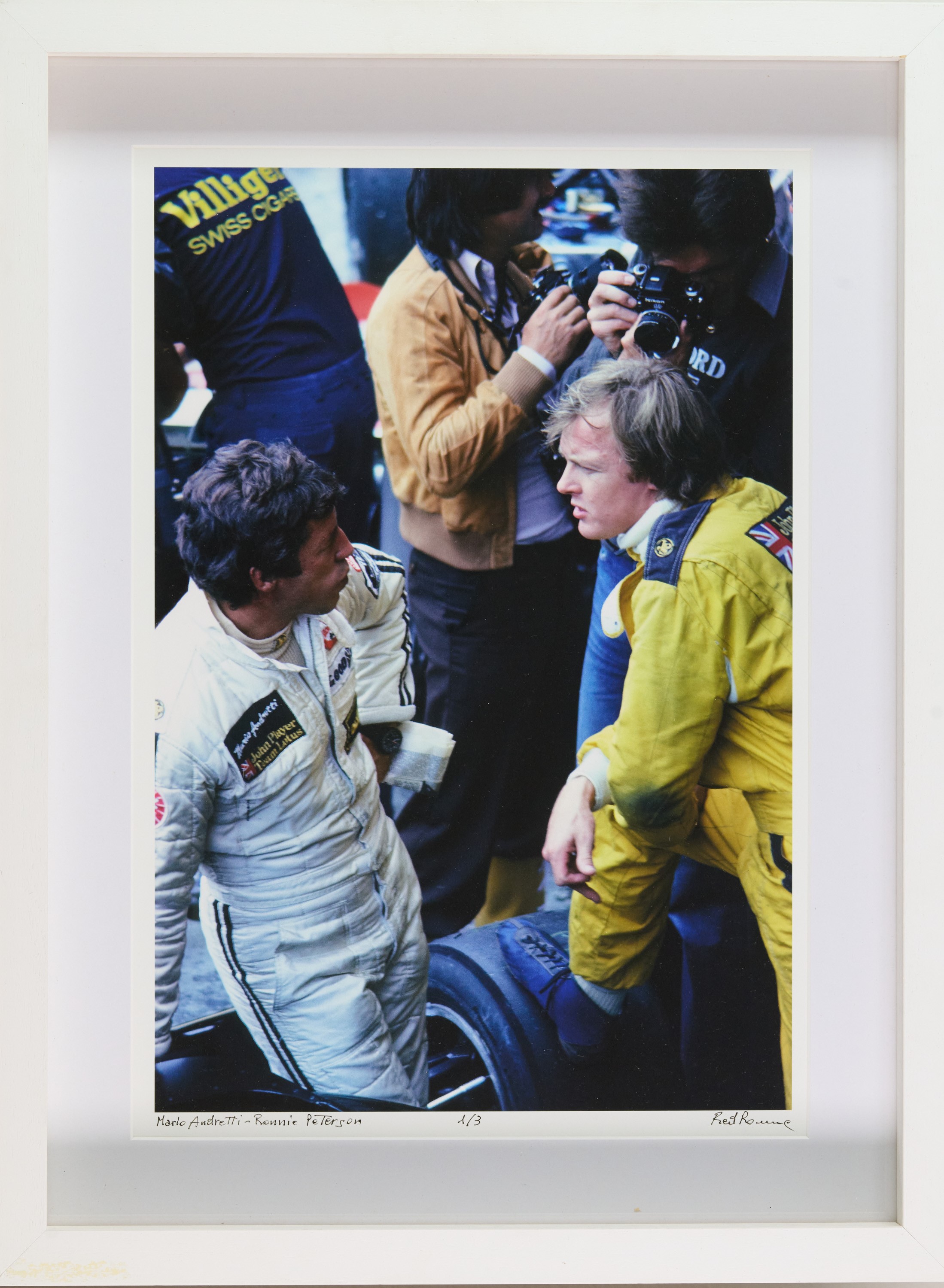 Mario Andretti e Ronnie Peterson