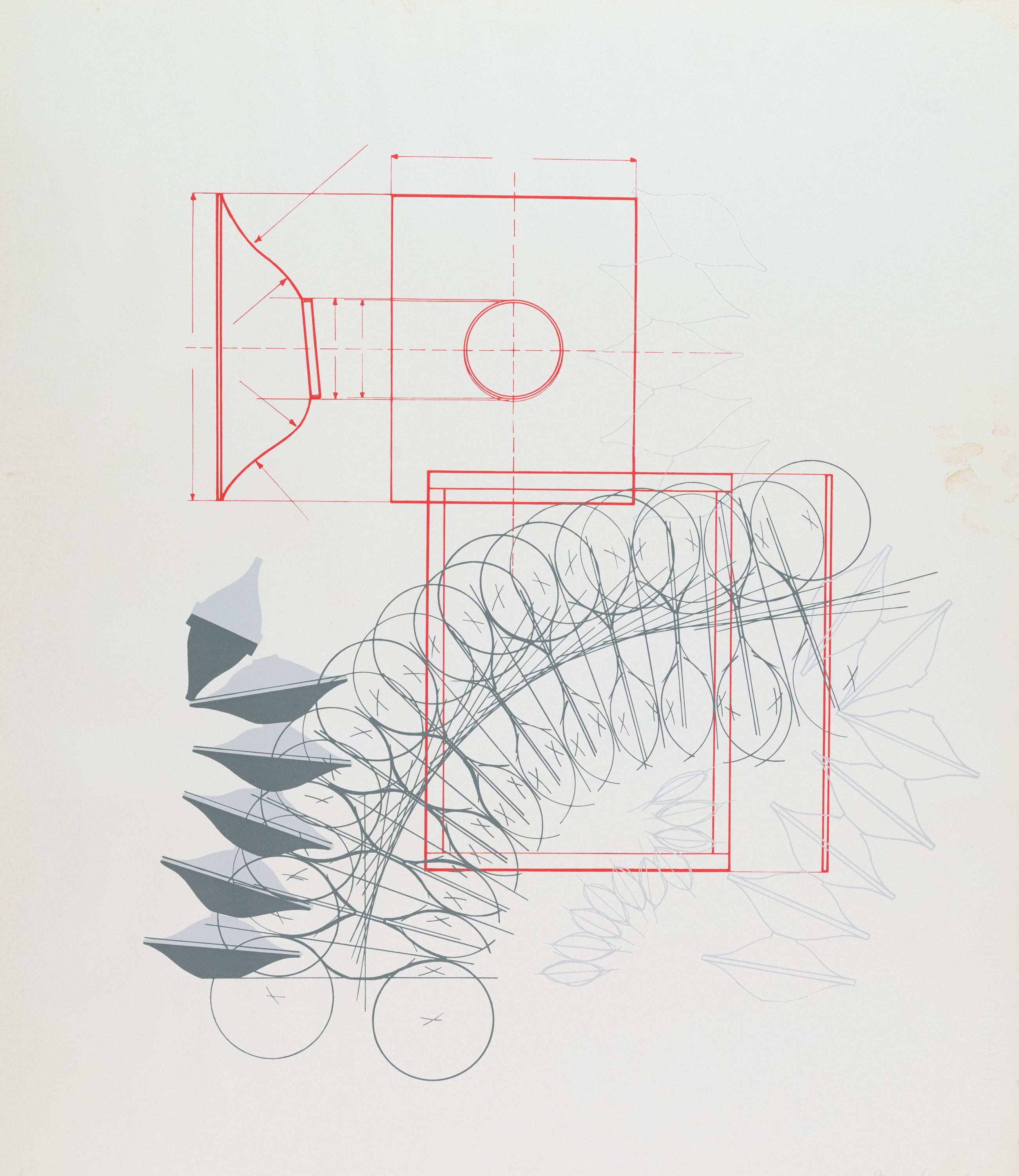 Agostino Bonalumi - Diario Italiano, serigrafia su carta