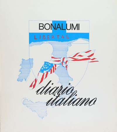 Diario Italiano, serigrafia su carta