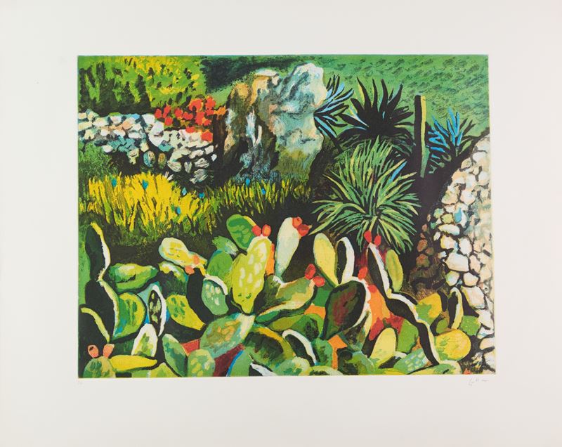 Renato Guttuso - Sicilia - Acquaforte acquatinta
