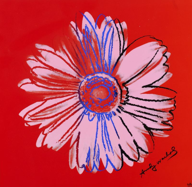 After Andy Warhol per Rosenthal - Daisy