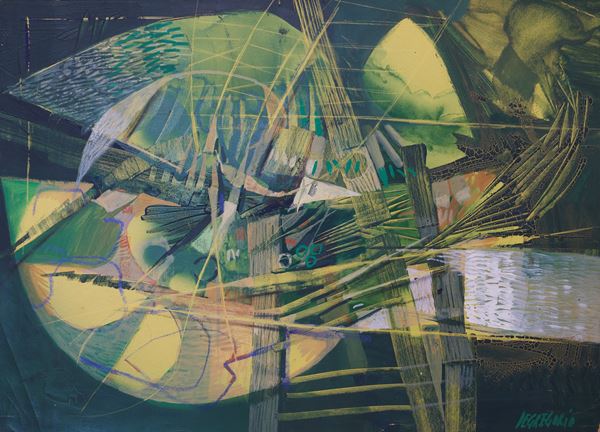 Giuseppe De Gregorio - Granchio e alghe