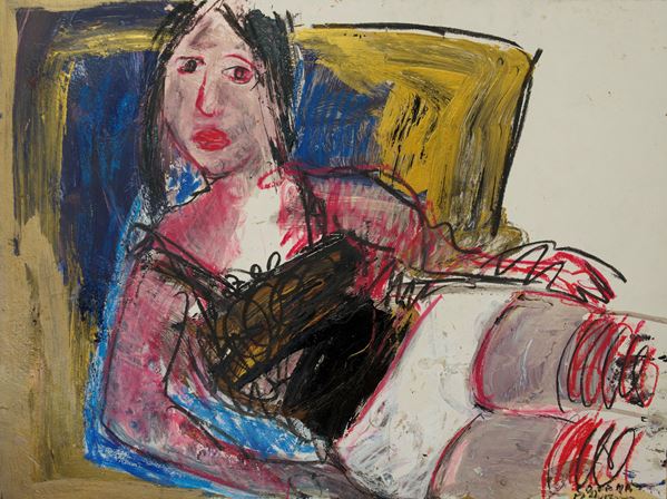 Maurilio Colombini - Donna distesa