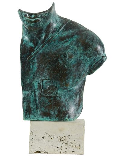 Asclepio (Asklepios) in bronzo