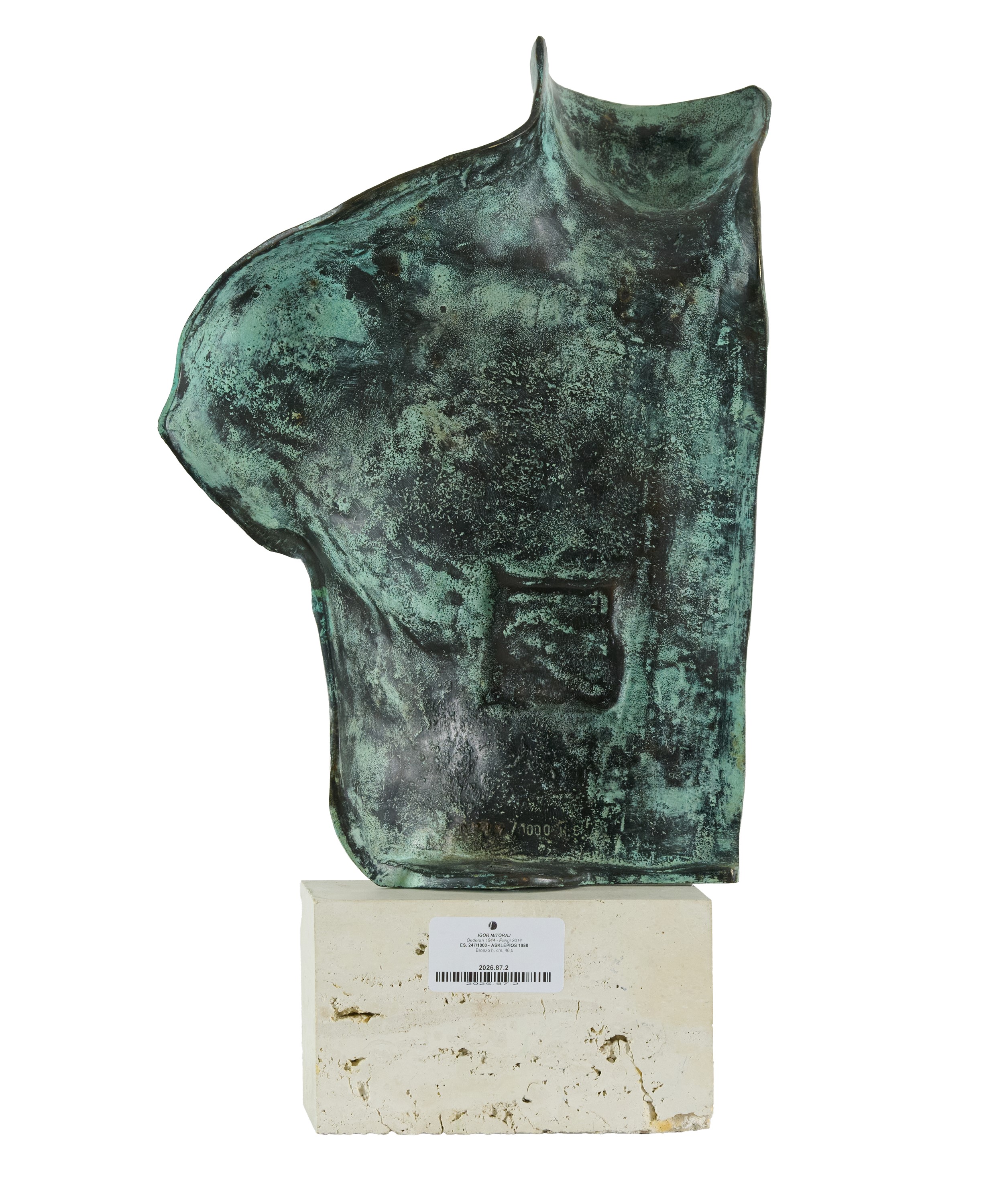 Igor Mitoraj - Asclepio (Asklepios) in bronzo