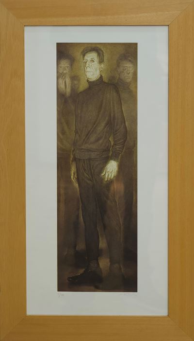 Figure - Serigrafia su cartoncino