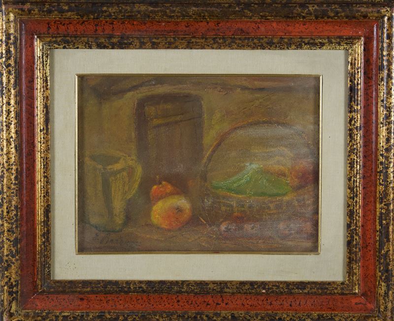 Enrico Bardazzi - Natura Morta, olio su tela