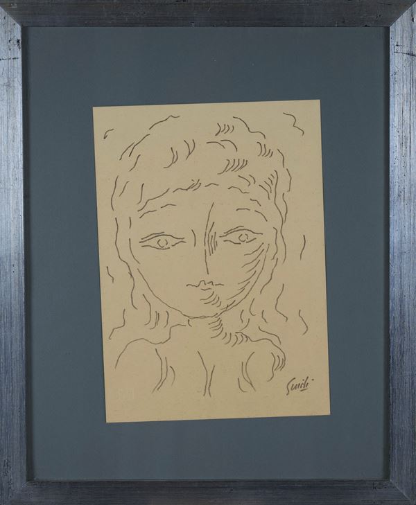 Virgilio Guidi - Volto