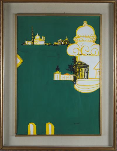 Venezia - Tempera su cartone