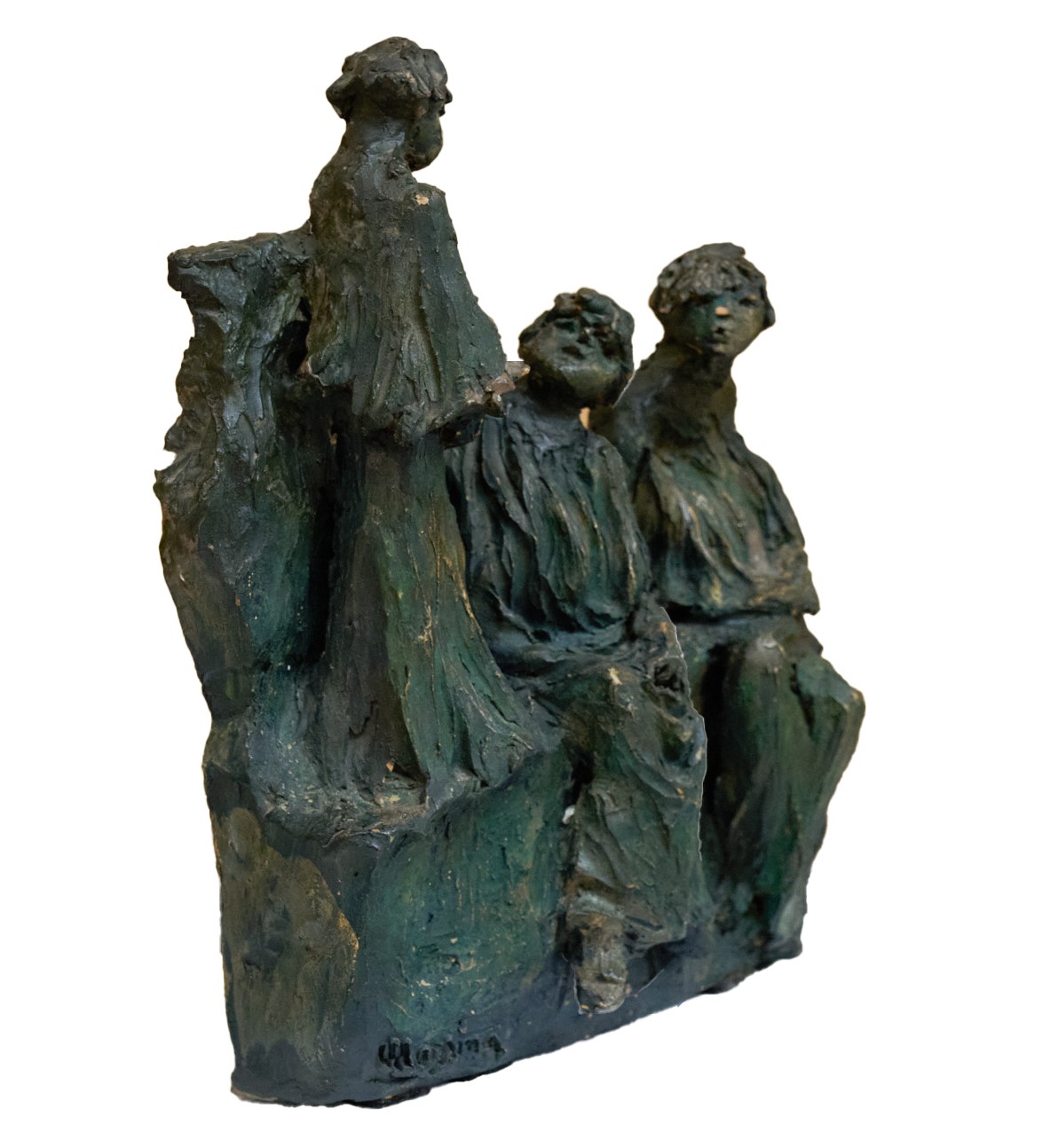 Francesco Messina - Scultura in terracotta colorata