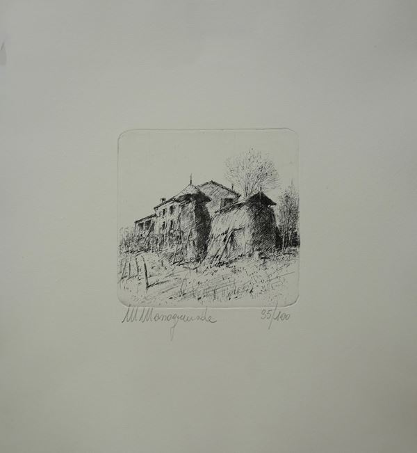 Matteo Massagrande - Casolare con pagliai