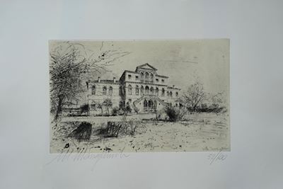 Villa Sandi a Moldoi - Acquaforte e acquatinta