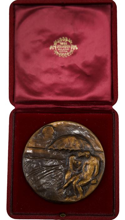 Estate, medaglia in bronzo