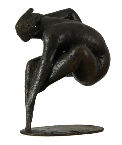 Figura (frammento), scultura in bronzo