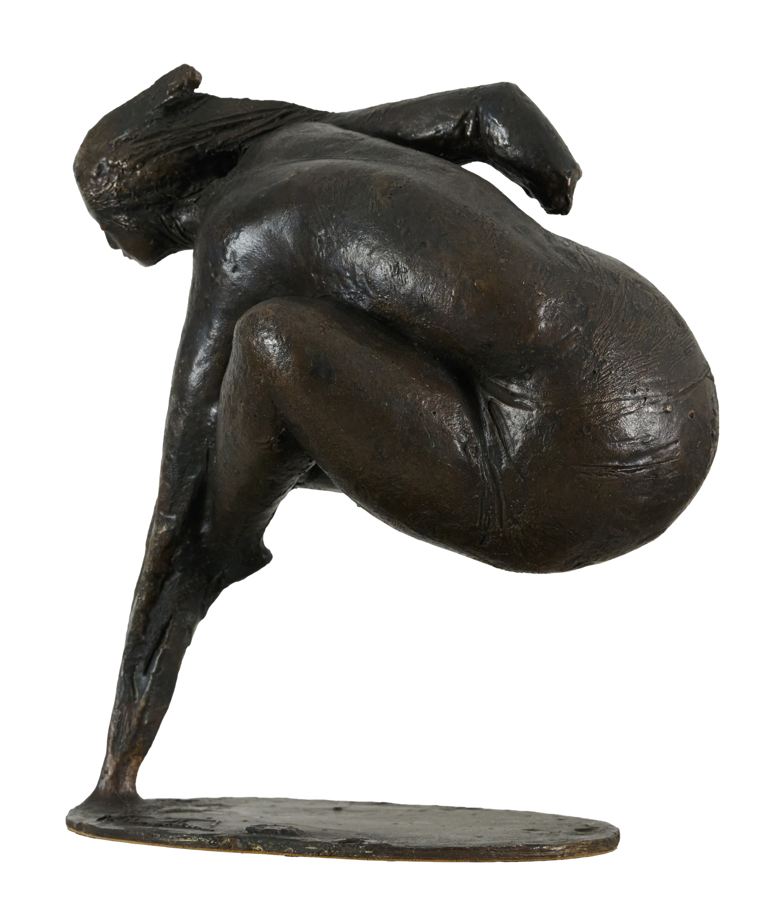 Iorio Vivarelli - Figura (frammento), scultura in bronzo