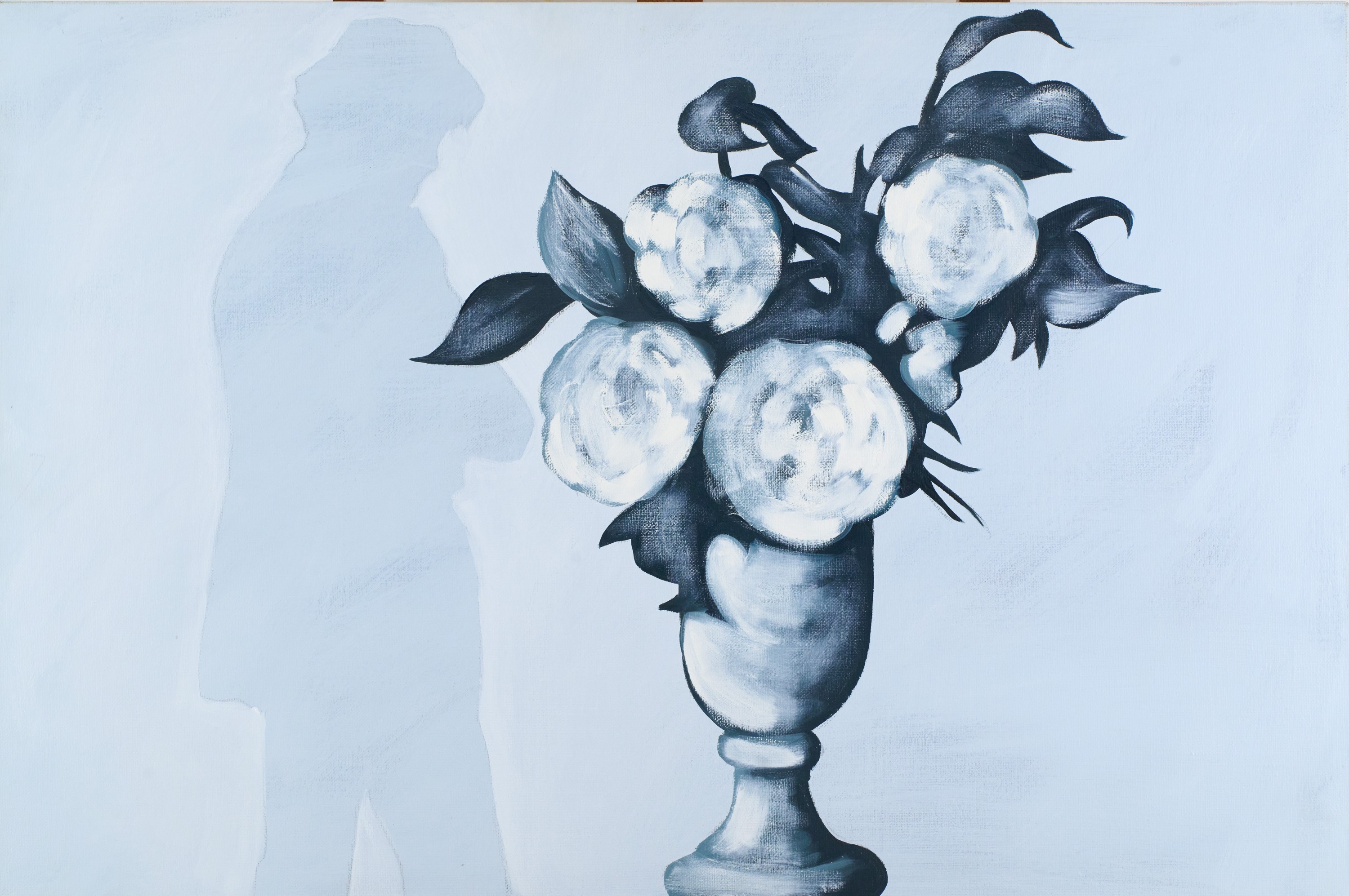 Hannu Palosuo - Through a looking glass, olio su tela