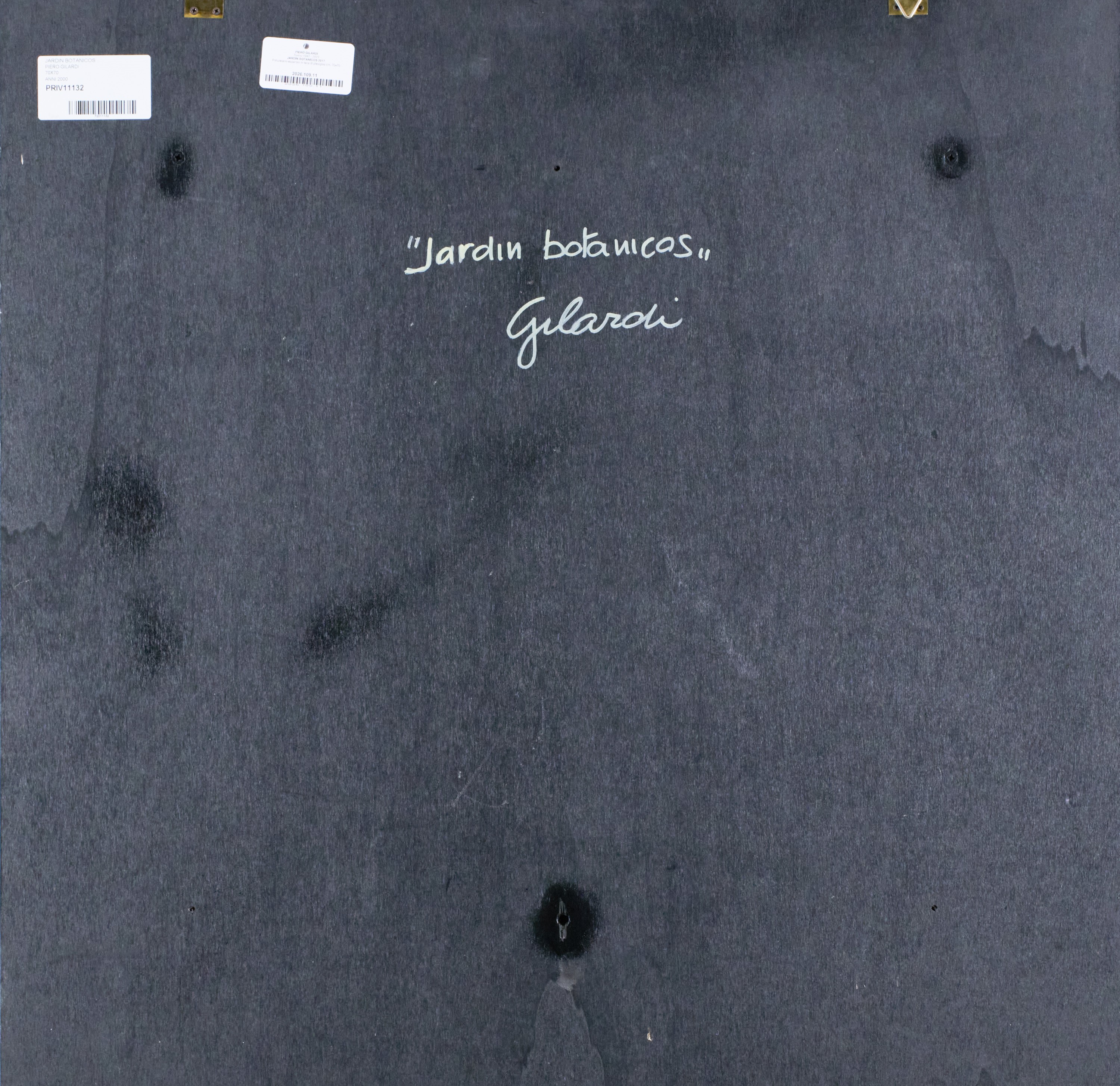 Piero Gilardi - Jardin Botanicos, poliuretano espanso in teca di plexiglas