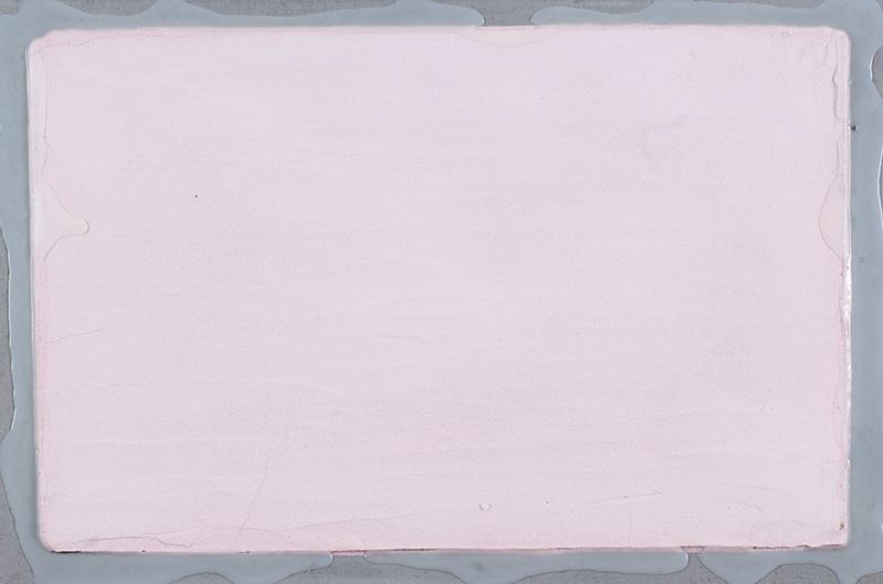 Enzo Cacciola - Senza titolo (cemento e asbesto su tela), 1974