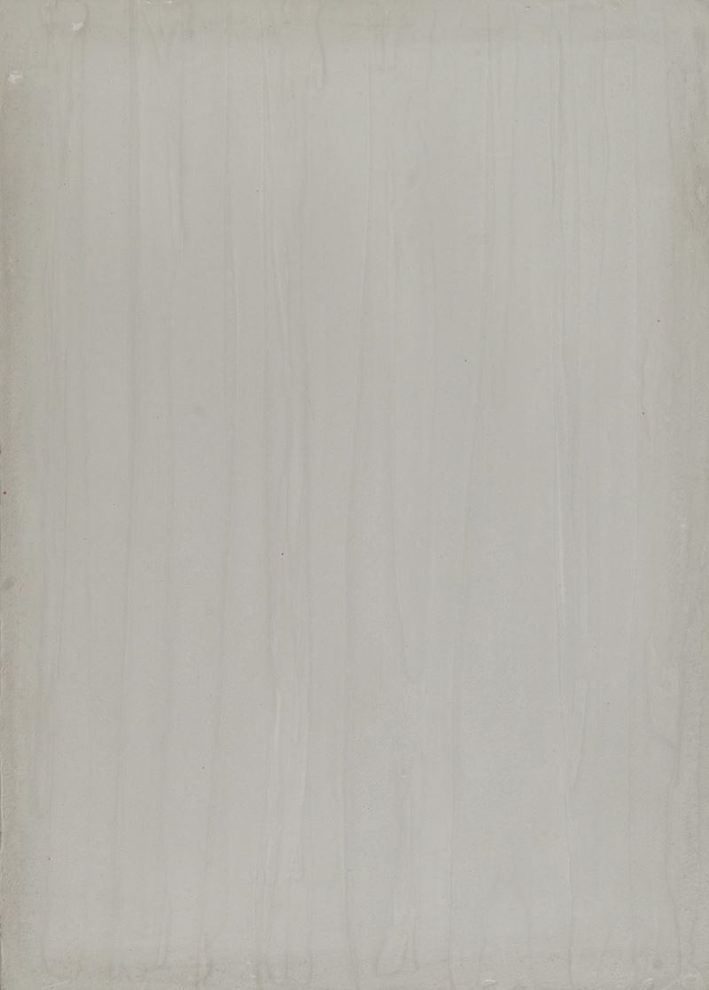 Enzo Cacciola - Senza titolo (cemento su tela), 1976