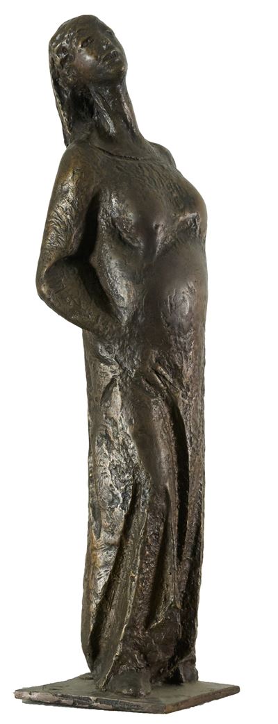 Maternità, bronzo su base, 1960 ca.