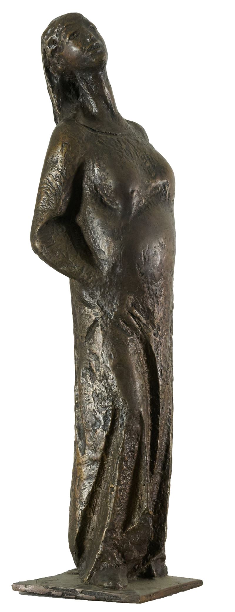 Iorio Vivarelli - Maternità, bronzo su base, 1960 ca.