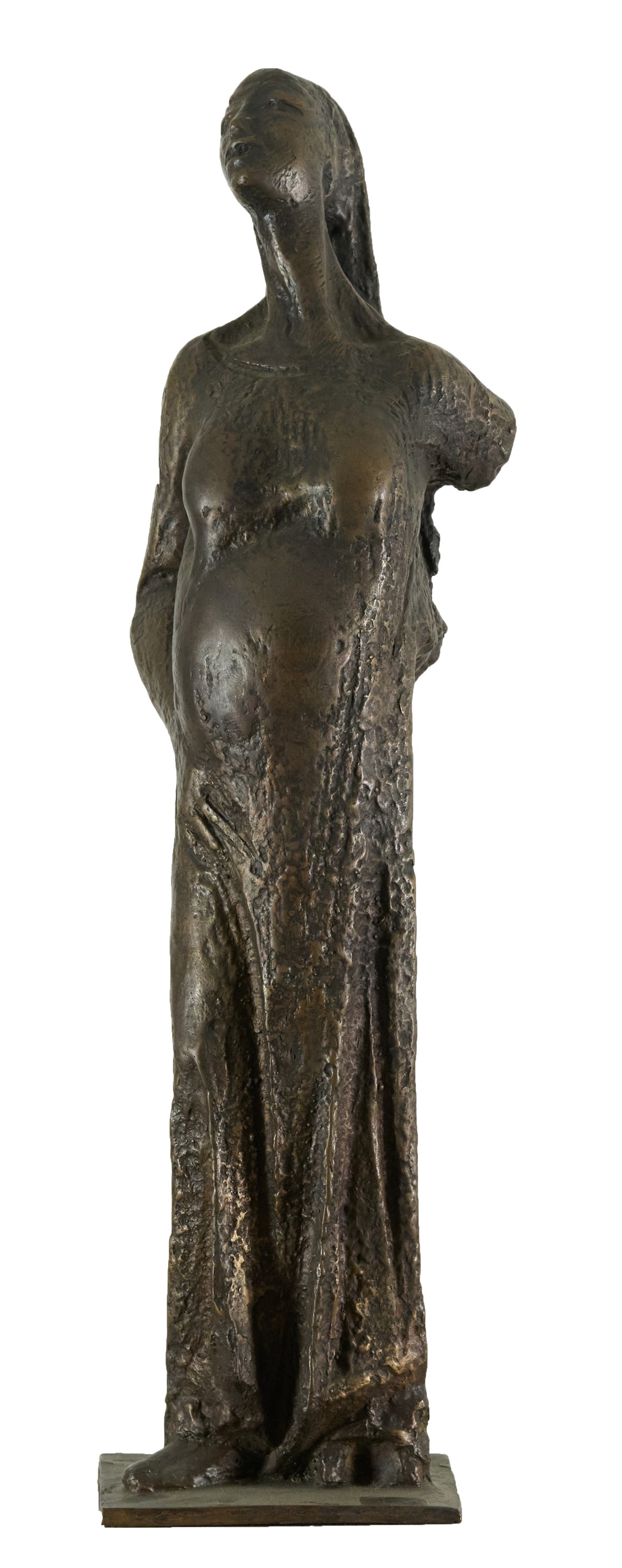 Iorio Vivarelli - Maternità, bronzo su base, 1960 ca.
