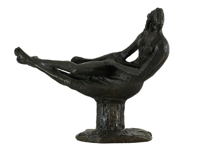 Iorio Vivarelli - Figura, bronzo, 1968