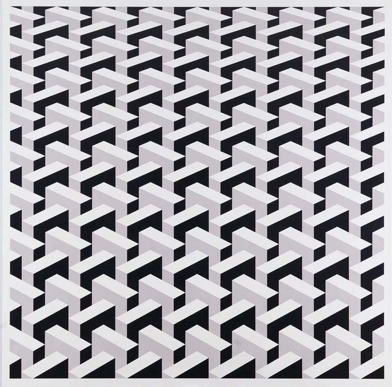 Marcello Morandini - Disegno 534B, legno laccato (2008)