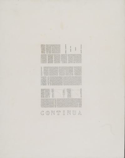 Continua, fotografia su tela emulsionata, 1971