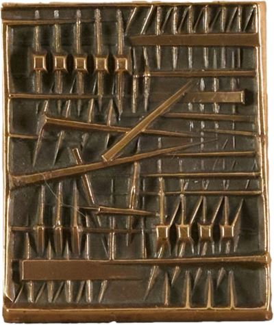 Medaglia per Tecno S.P.A., bronzo