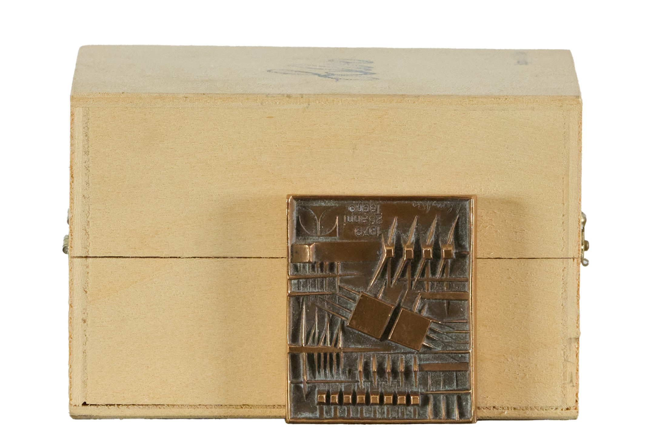 Arnaldo Pomodoro - Medaglia per Tecno S.P.A., bronzo
