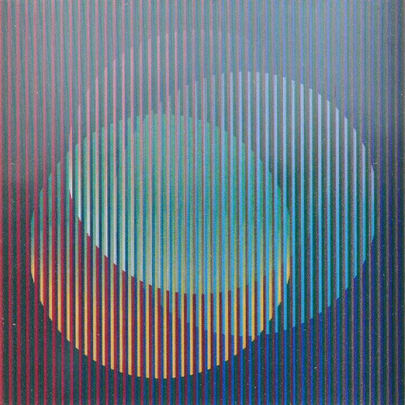 Carlos Cruz Diez - Cromointerferenza manipolabile