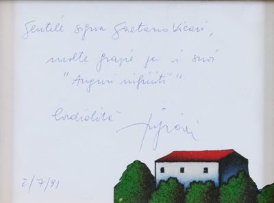 Senza titolo (collage su carta)
