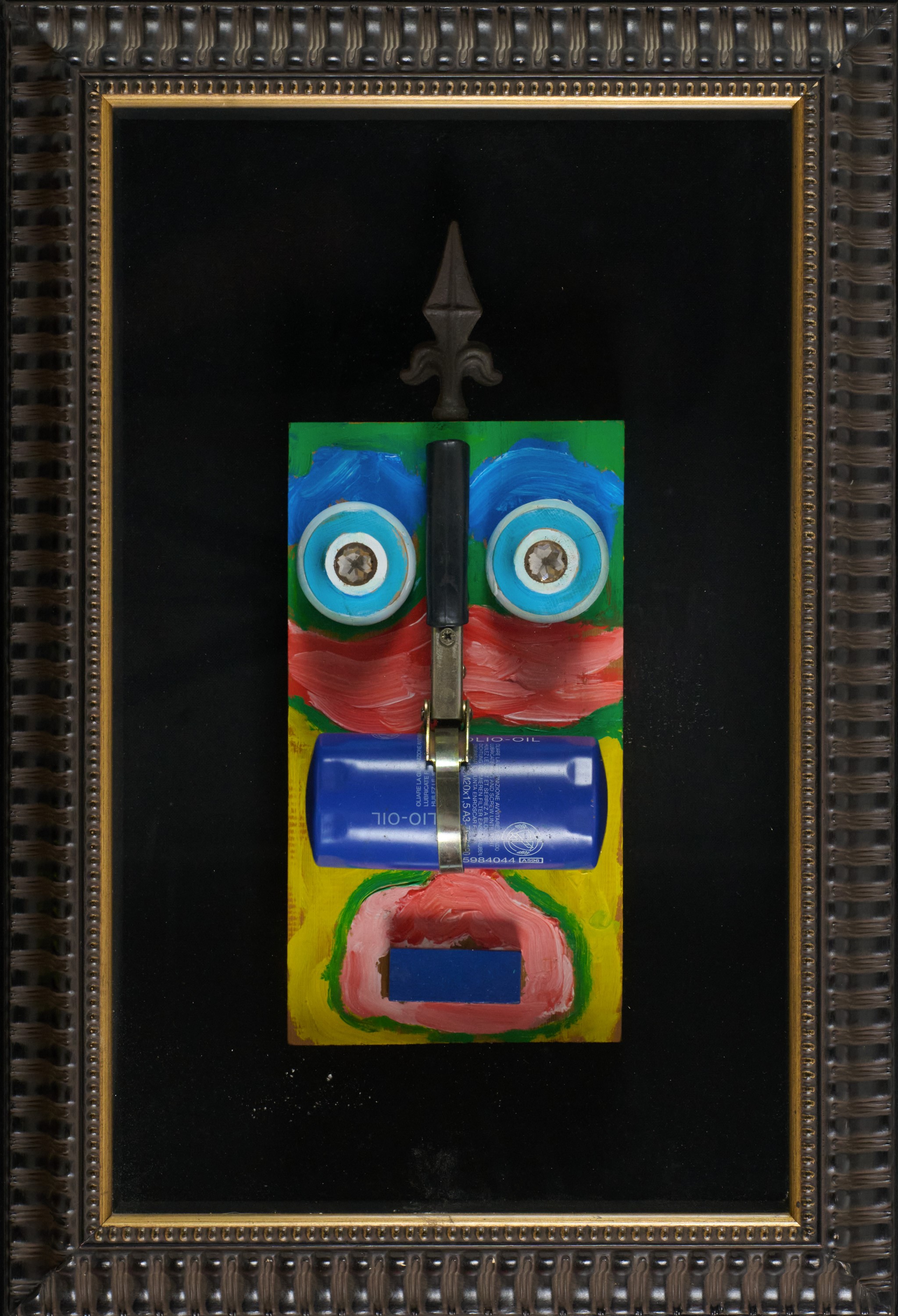 Enrico Baj - Inigukua. Legni, acrilici e collage, 1993