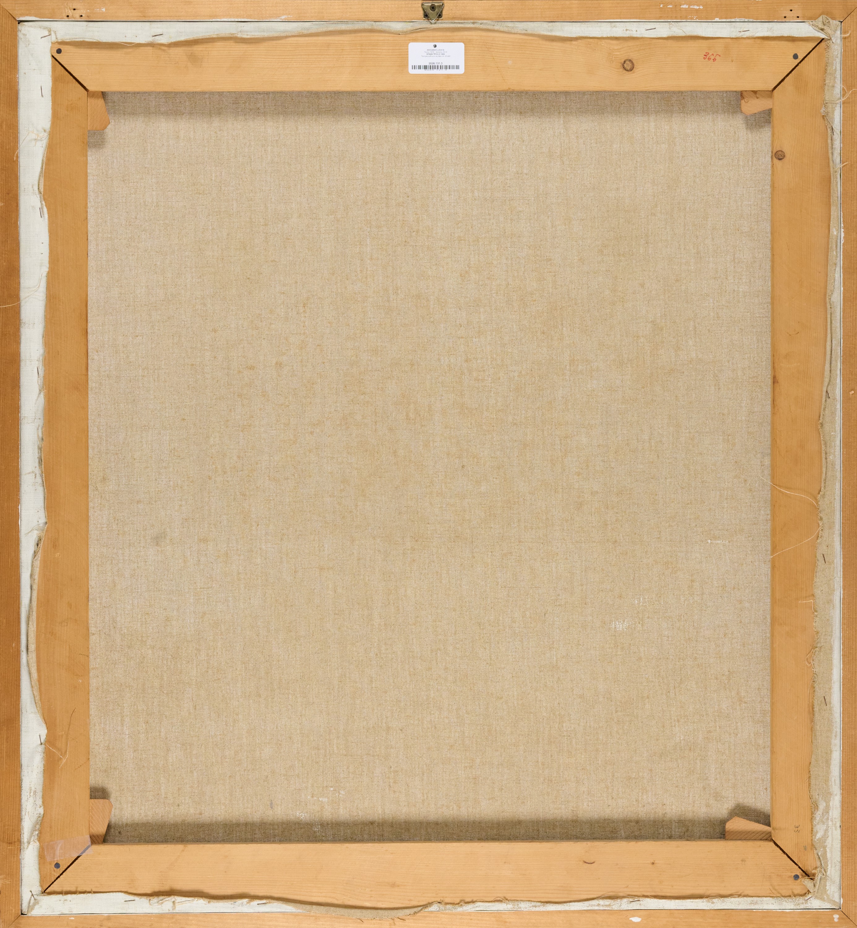 Riccardo Licata - Senza titolo (Tempera all’uovo su tela), 1969