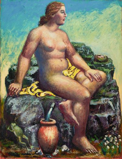 Primavera, olio su tela (1986)