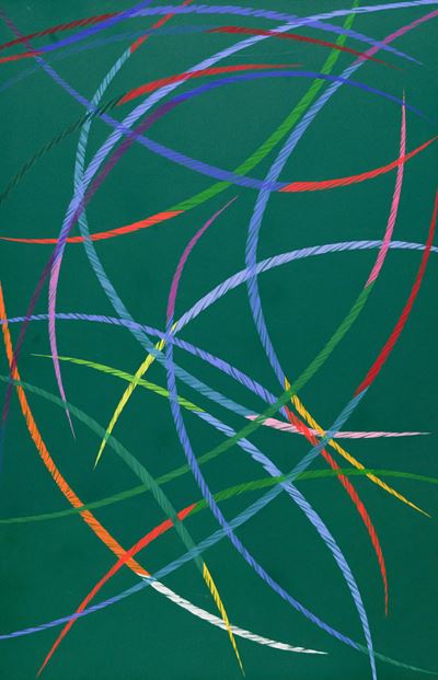 Arboisier II, olio su tela (1992)