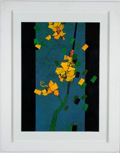 Pollice verde per Ippolito Pizzetti, olio su tela (1980)