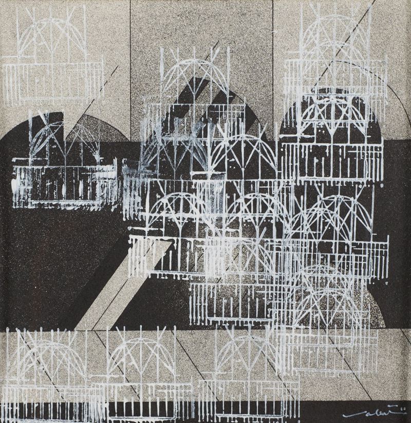 Walter Valentini - Città sospesa IV