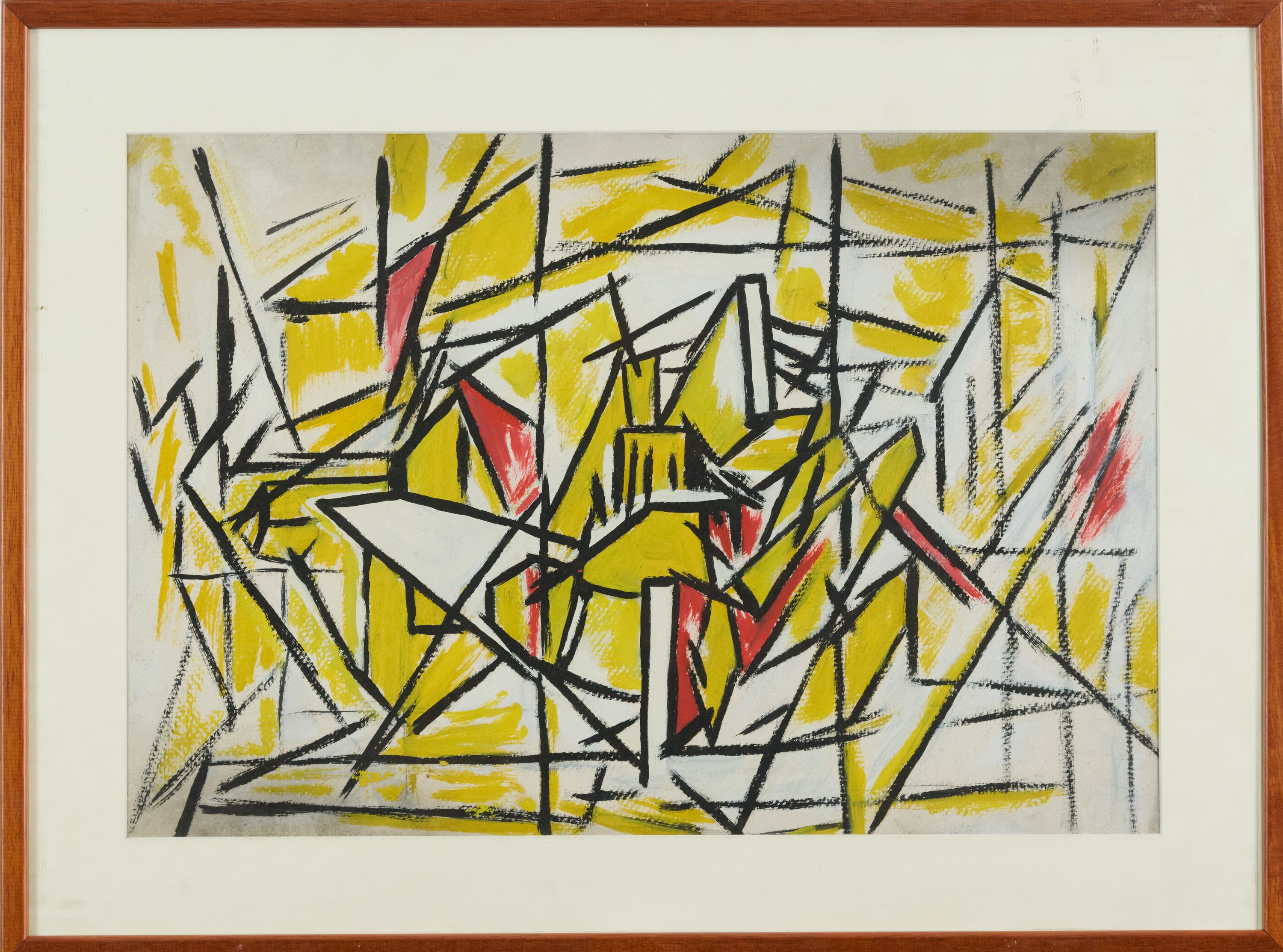 Fernando Melani - Studio, tempera su tavola (1953)