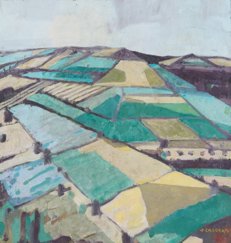 Felice Casorati - Collina a Pavarolo