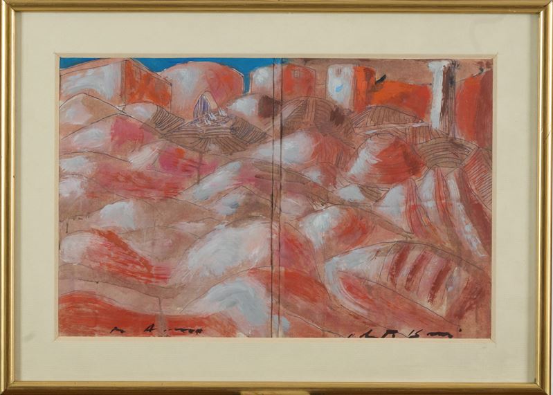 Roberto Barni - Studio per paesaggio