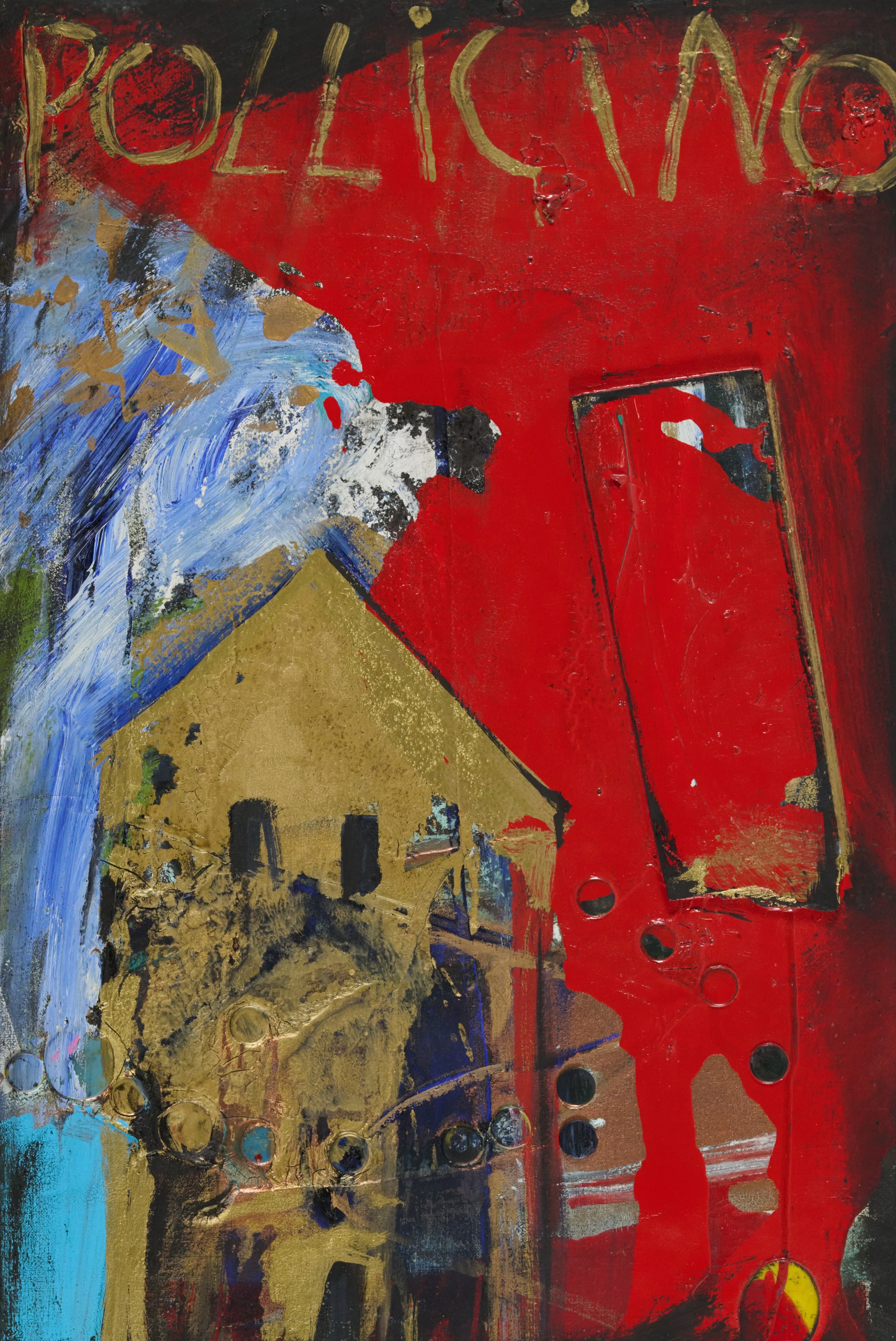 Giosetta Fioroni - Pollicino, acrilici e collage su tela (2006)
