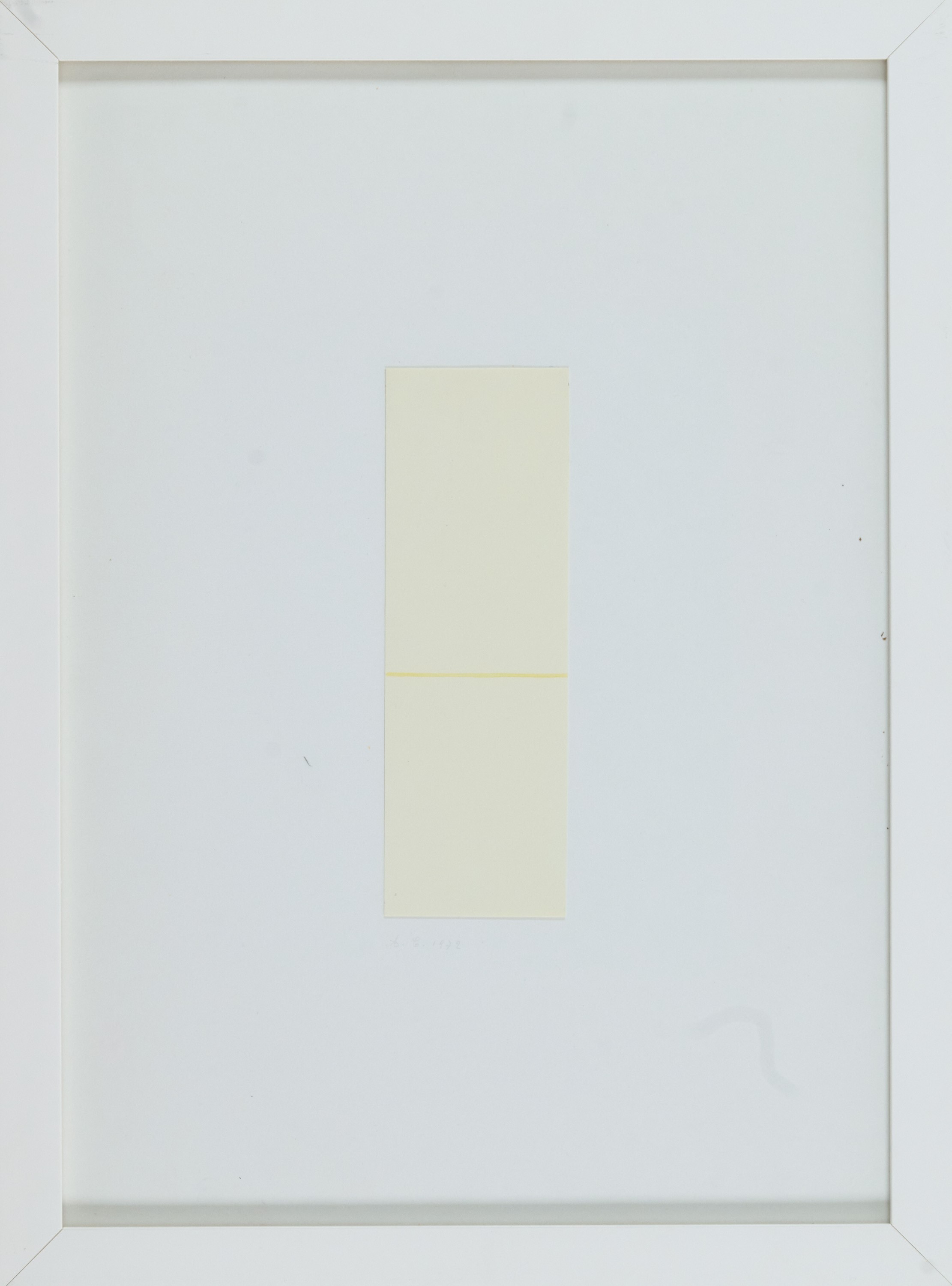 Antonio Calderara - Tre acquerelli senza titolo (Giallo, Blu, Rosso), 1972