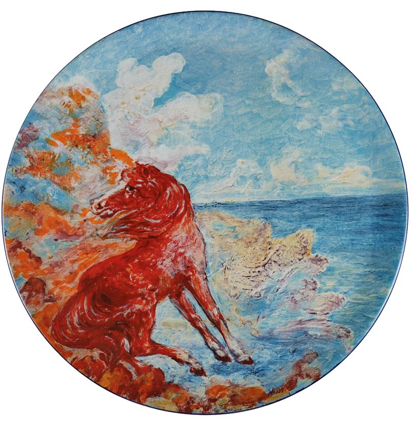Aligi Sassu - Cavallo