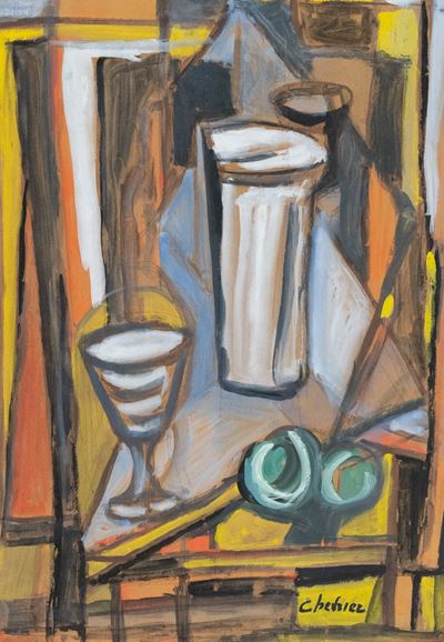 Senza titolo (tempera su carta)