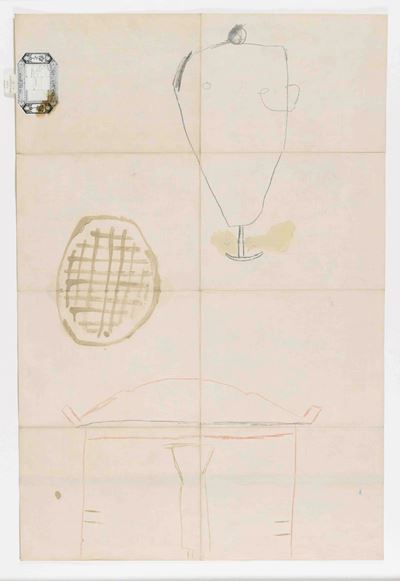 Eight aspect of leisure V, tecnica mista su tela di lino (1986)
